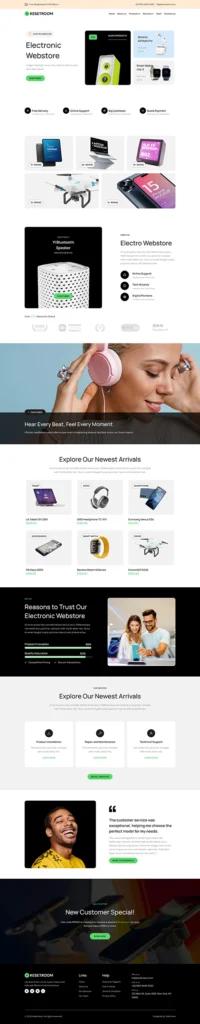 ตัวอย่างเว็บไซต์ E-Commerce ด้วย WordPress - Kesetroom