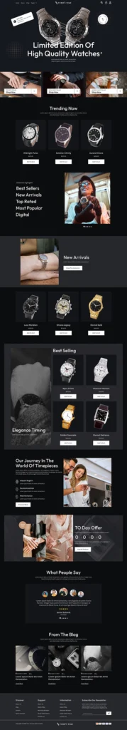 ตัวอย่างเว็บไซต์ E-Commerce ด้วย WordPress - Layout 59