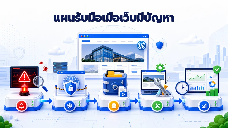 ขั้นตอนรับมือเหตุความปลอดภัยของเว็บไซต์ WordPress ตั้งแต่ตรวจพบถึงเฝ้าระวัง