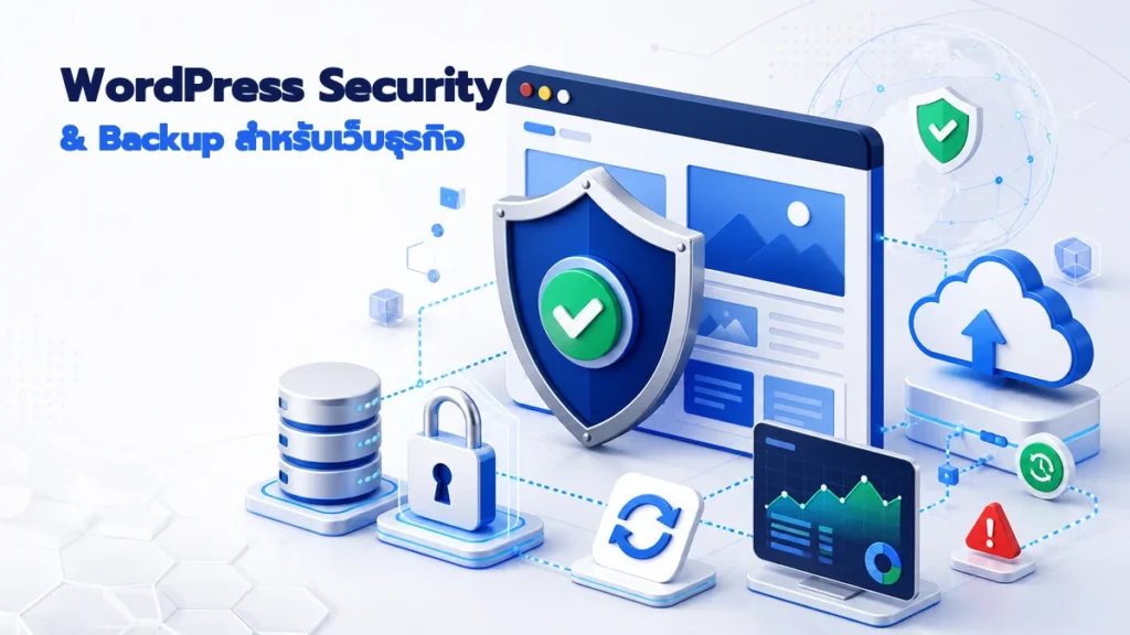 WordPress Security & Backup สำหรับเว็บไซต์ธุรกิจ